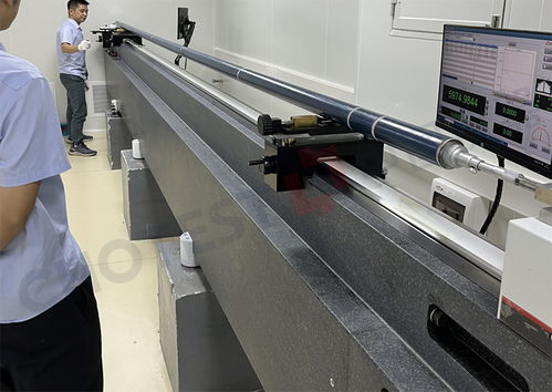 中圖儀器10米超長高精度激光測長機順利完成交付驗收