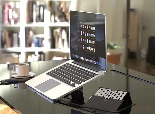 辦公新寵 1秒開合，薄至1.7mm的10檔高度電腦支架，高效實用新選擇